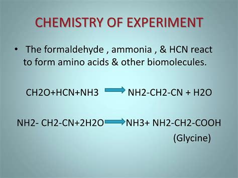 Urey Miller Experiment Pptx
