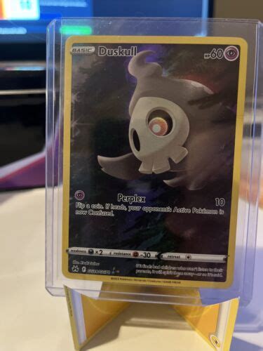 Duskull Gg28gg70 Full Art Ultra Rare Crown Zenith Pokemon Tcg Near