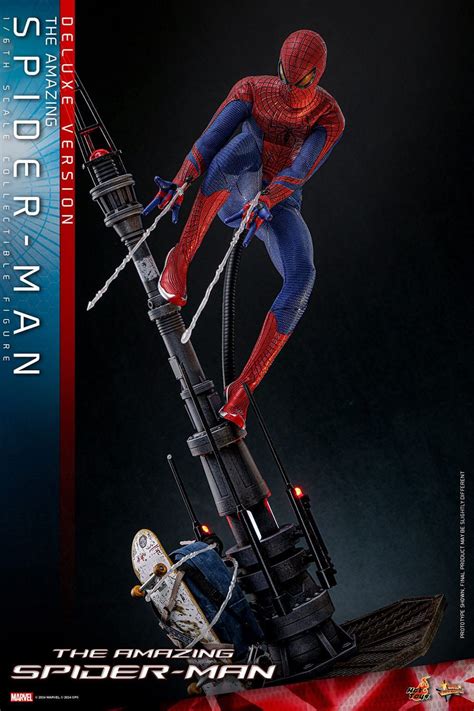 Spider Man Deluxe Hot Toys MMS The Amazing Spider Man Figure