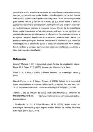 Macrofago En La Enfermedad PDF