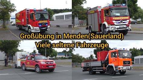 Sirenenalarm Viel Bullhorn Und Pressluft Einsatzfahrten Gro Bung In