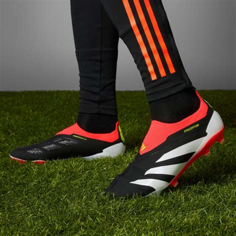 adidas Predator Elite Laceless FG Fußballschuh Schwarz adidas