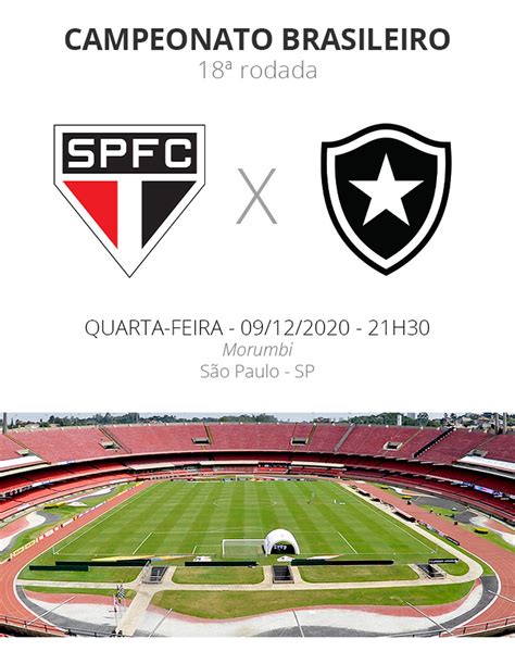 São Paulo x Botafogo veja onde assistir escalações desfalques e