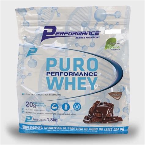 Puro Whey Performance Chocolate 1 8KG Refil Submarino