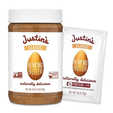 Classic Almond Butter Justins® Products