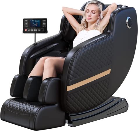 Ayiyun Fauteuil De Massage Shiatsu Zéro Gravité Fauteuil Massant Corps