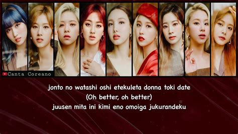 Twice Better Letra Facil Facil Pronunciacion Youtube