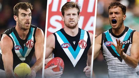 AFL Trade News 2023 Latest On Miles Bergman Mitch Georgiades And Port