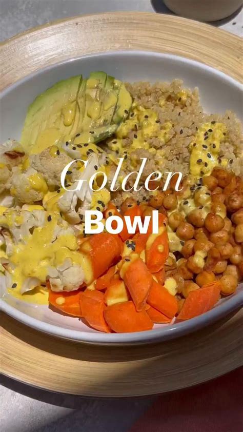 Golden Bowl Video Vegetarian Recipes Healthy Recipes Whole Food