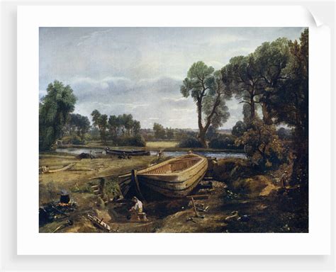 Boat Building Near Flatford Mill Posters Prints By John Constable