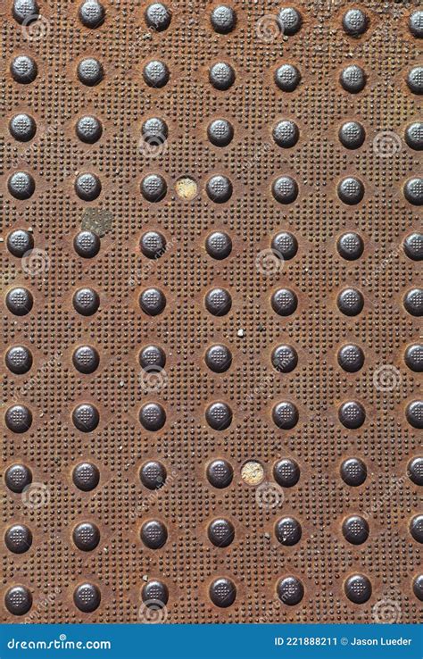 Metal Texture from a Cross Walk Mat, Very Industrial Stock Image ...