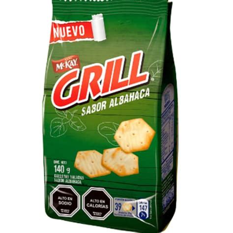 Galletas GRILL Albahaca 140 Gr Lomi