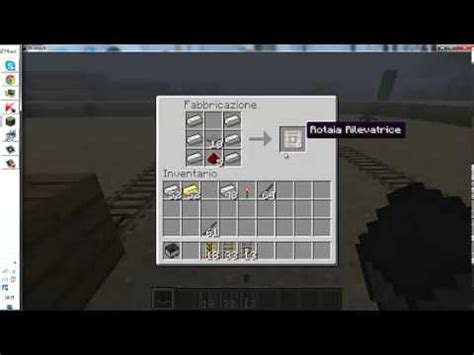 Minecraft Come Costruire Le Rotaie E Minecart YouTube