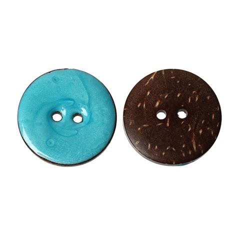 DoreenBeads Handmade Natural Coconut Shell Sewing Buttons Scrapbooking