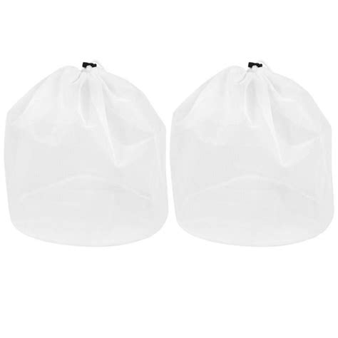 Blanc X X Cm Sacs Linge En Maille Lavage Grand Filet Pour