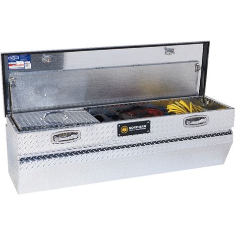 Northern Tool Equipment Locking Chest Truck Tool Box — Diamond Plate