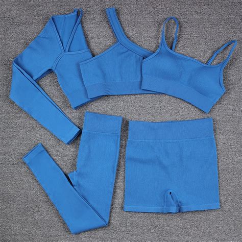 Athvotar Frauen Yoga Set Nahtlose Workout Sport Sets F R Frauen F Nf