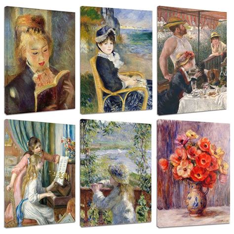 Quadri Moderni Renoir Cm 50x70 Arte Falsi D Autore Stampa Su Tela