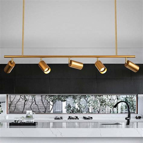 Rrtyo Light Modern Industrial Adjustable Linear Ceiling Track