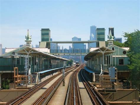 Ashland/Lake CTA Station - Chicago, Illinois