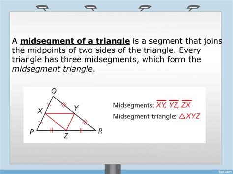 Triangle Midsegment Theorem Worksheet