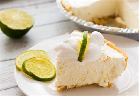 Quick And Super Easy Frozen Key Lime Pie Recipe No Plate Like Home