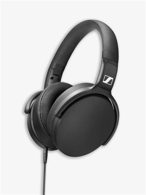 Sennheiser Hd 400s Over Ear Headphones With Mic Remote Black