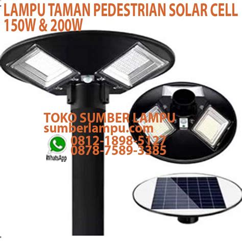 Jual Lampu Taman Pedestrian Led W W Sumberlampu