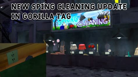 New Secret In The Gorilla Tag Spring Cleaning Update Youtube