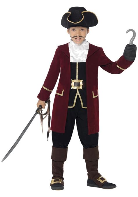 Deluxe Captain Hook Costume for Boys