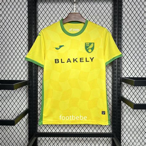 Maillot Norwich City Domicile Jaune Footbebe