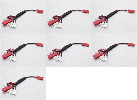 7 X Quantity Of Dromida Kodo Multi Plug Charge Lead For Micro Model