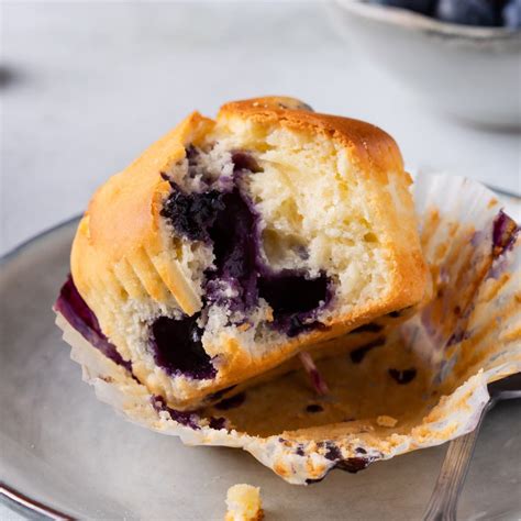 Healthy Blueberry Muffins