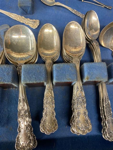 Sold Price Gorham Sterling Silver Flatware Set Buttercup Pattern