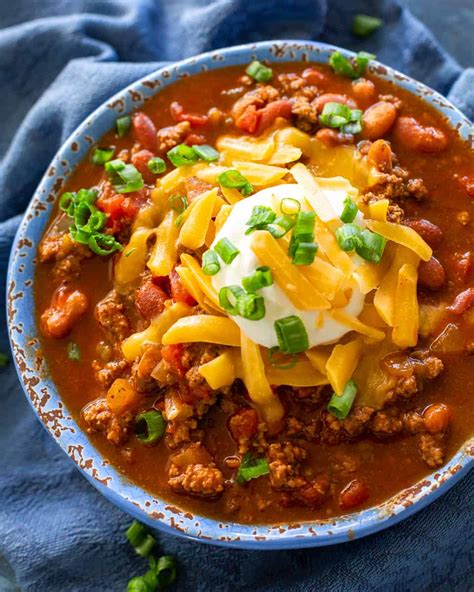 The Best Classic Beef Chili Recipe With Video