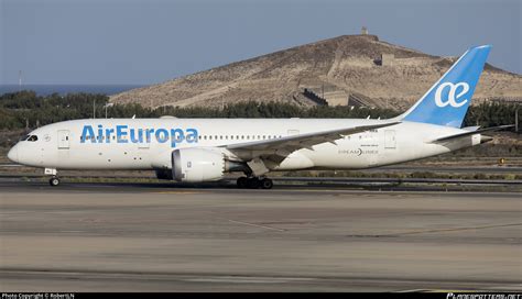 EC MMX Air Europa Boeing 787 8 Dreamliner Photo By RobertLN ID