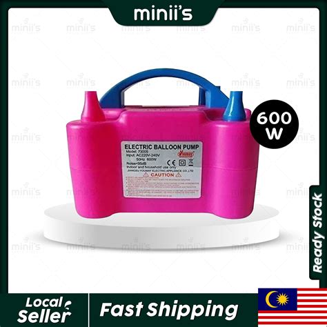 Miniis Party Balloon Pump Electric Ballon Pump Pam Belon Baloon Pump