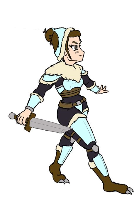 Character Sketch Aiuna In Cloud Plateau Armor By Alturiigo On Deviantart