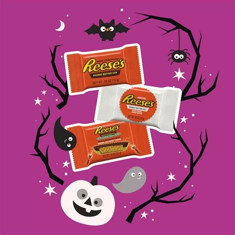 Reese's Halloween Lovers Assorted Snack Size Peanut Butter Cups - Shop ...