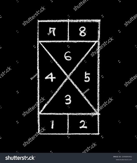 This Korean Traditional Game Hopscotch Stock Illustration 2049890492