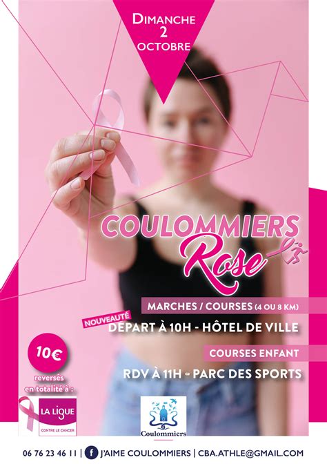 Tous En Rose Pour Lutter Contre Le Cancer Loccasion De Coulommiers