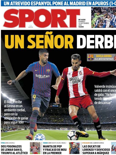 Sport España Domingo 23 De Septiembre De 2018 Infobae