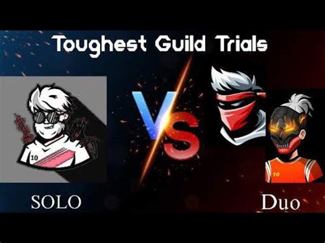 1 Vs 2 Guild Trails Or Guild Wars 4 Vs 4 FF Giveaway FF Live FF