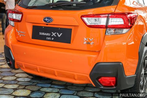 2018 Subaru Xv Launched In Malaysia Two Variants 20i And 20i P Priced From Rm119k To