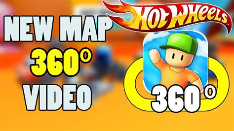 Hot Wheels Hustle 360 Video Stumble Guys New Map 360 Gamplay