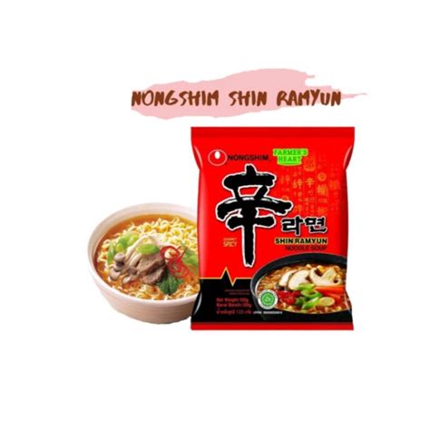 Jual Nongshim Shin Ramyun Spicy Mushroom Mie Instan Ramen Korea