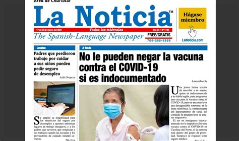 La Noticia Cumple A Os Trabajando Por La Comunidad La Noticia