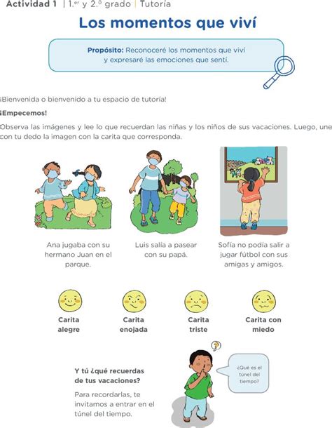 TUTORIA 1RO 2DO ACTIVIDAD 1 2 Y 3 APRENDO EN CASA PRIMARIA 2021 SEMANA