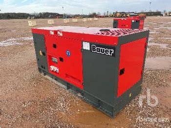 Groupe Lectrog Ne Bauer Generator Gfs Ats Kw Kva Unused