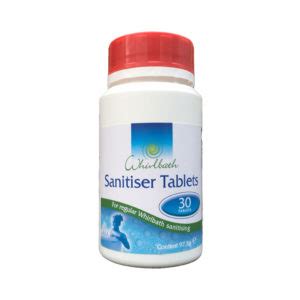 Whirlbath Sanitiser Tablets Wizard Hot Tubs